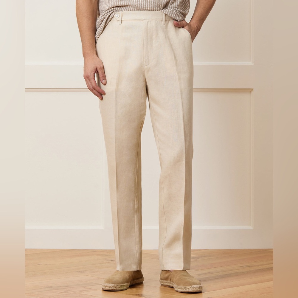 Todd Snyder Linen Tab Trousers
